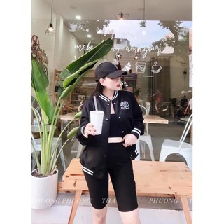 bomber thêu