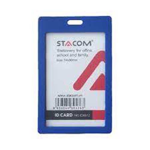 Thẻ Nhựa Đeo Bảng Tên Stacom ID6612 Thẻ Đứng