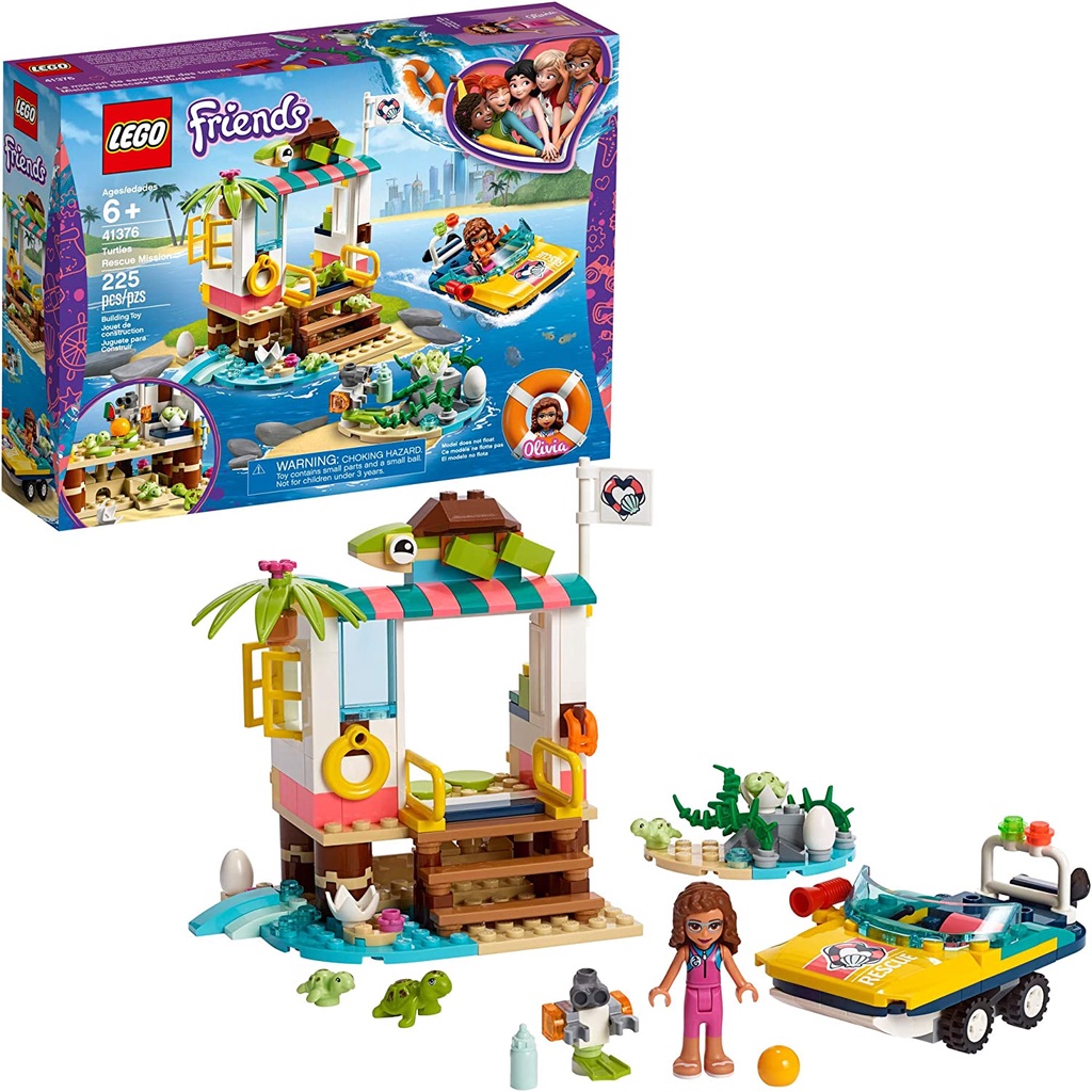 Lego 41376 - Trạm Giải Cứu Rùa Biển