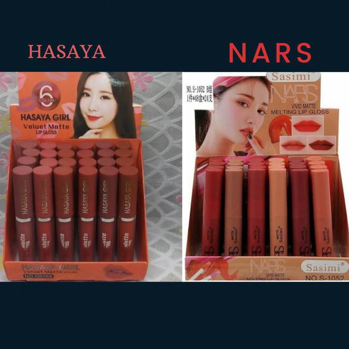 (Hàng Mới Về) Son Bóng Lusinan Liptint Sasimi Hasaya Girl / Nars