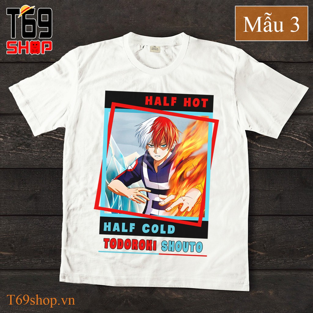 Áo thun anime My Hero Academia (Có nhiều mẫu)