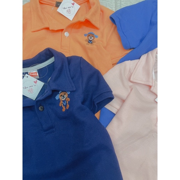 Áo thun Polo cổ bẻ  cho bé trai bé gái (14-23kg) - TIỆM NHÀ SU