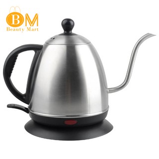 Eu Plug,Hand-Washed Coffee Pot Drip-Type Fine Mouth 1L Long Mouth