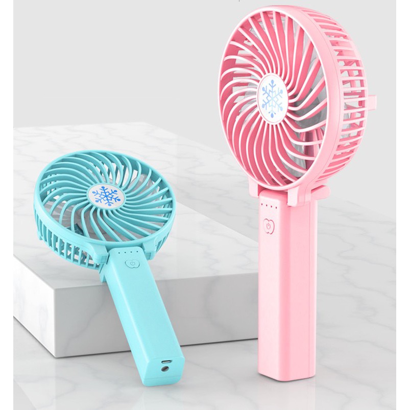 Quạt cầm tay mini sạc điện gió mạnh gấp gập gon được có đèn Led tiện dung giá rẻ tốt nhất 20k - Lala17 | BigBuy360 - bigbuy360.vn