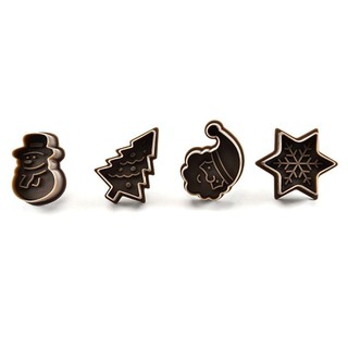 Bộ cutter tạo hình bánh quy giáng sinh