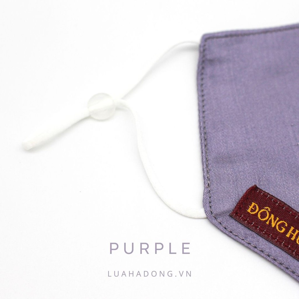 Khẩu Trang Lụa 100% Cao Cấp 2 Lớp, Siêu Mát, Bảo Vệ Da Chống Lão Hóa (có 9 màu) | BigBuy360 - bigbuy360.vn