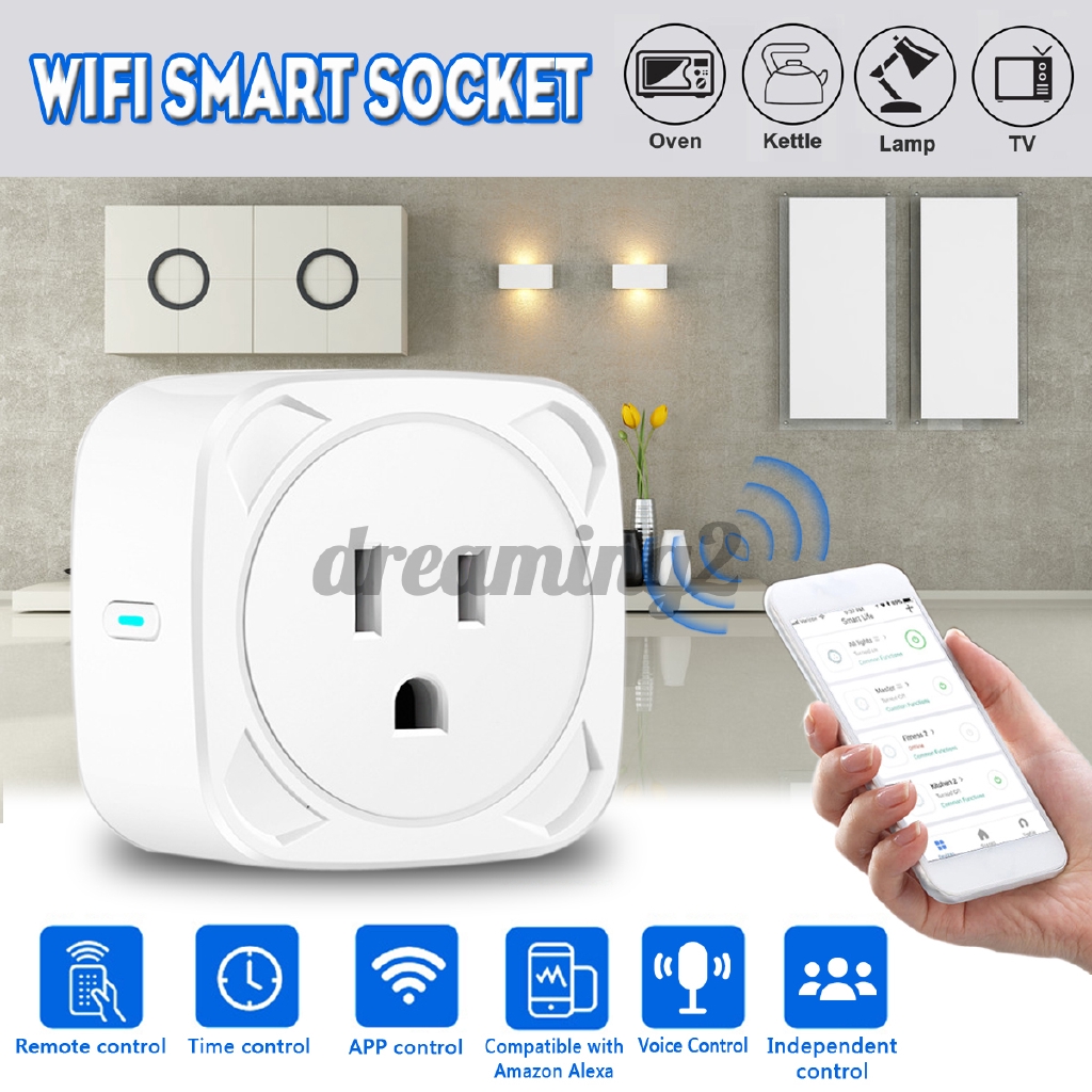 Ổ Cắm Điện Thông Minh Điều Khiển Từ Xa Bằng Wifi