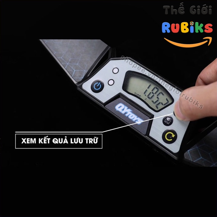 [Có dây Cáp] Đồng Hồ Rubik QiYi Timer Rubic Phụ Kiện Bấm Thời Gian Siêu Bền Đồ Chơi Thông Minh