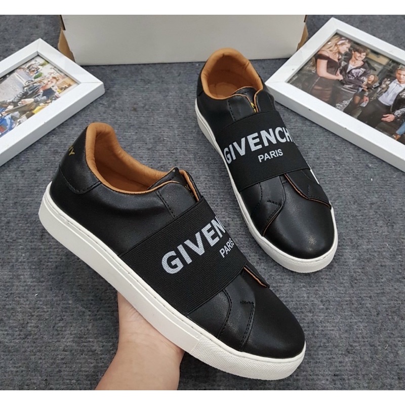 Giầy thời trang nam Gyvenchy có hoạ tiết chữ ngang in chìm, Giầy thời trang phong cách giới trẻ btshop từ 38 đến 42.