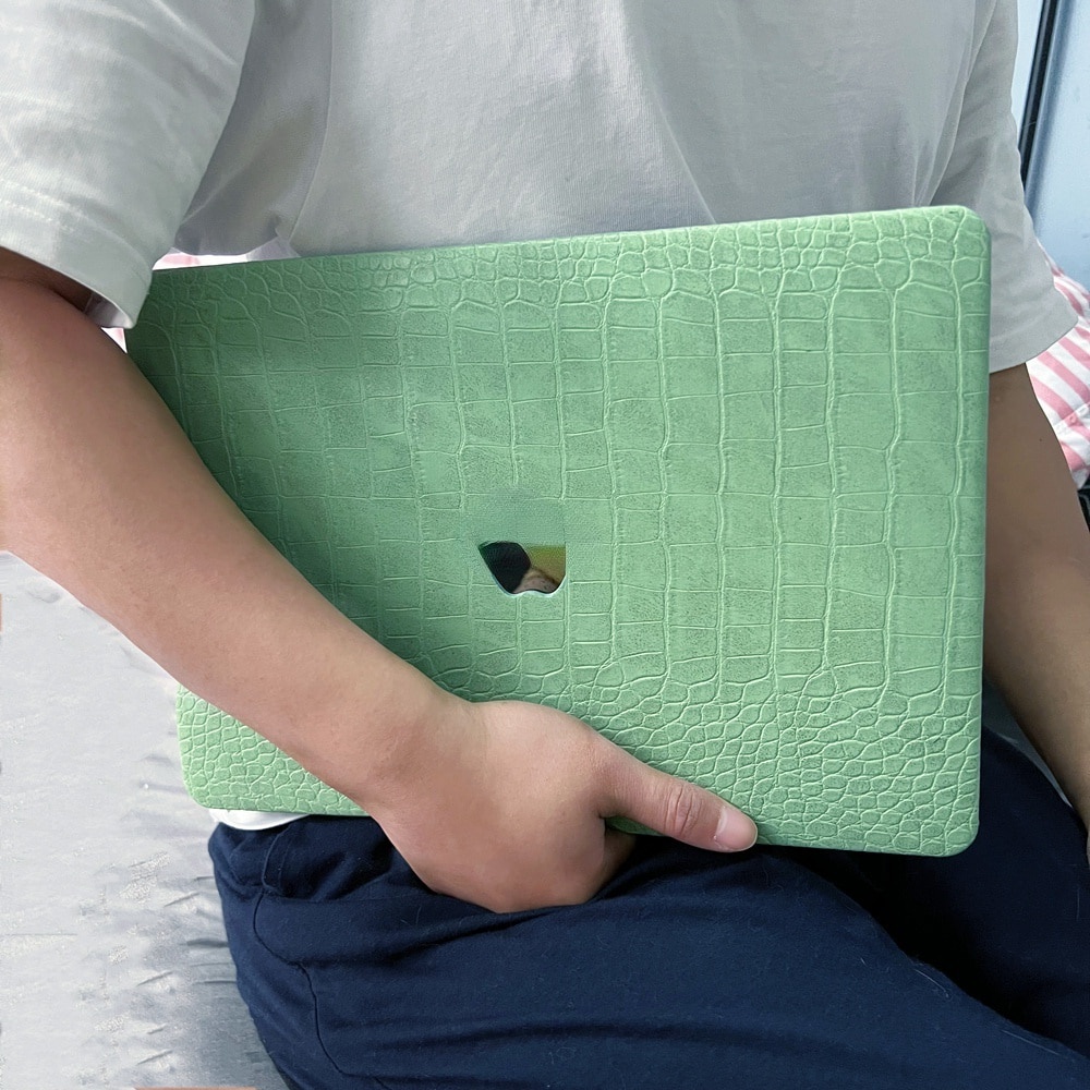 Laptop Leather Case For Macbook Air 13 A2179 2020 Pro 13 A2289 A2251 Cover For Macbook Pro14.2 16 A2442 A2485  A1932 A1466 A2159 With Keyboard Cover BGTA