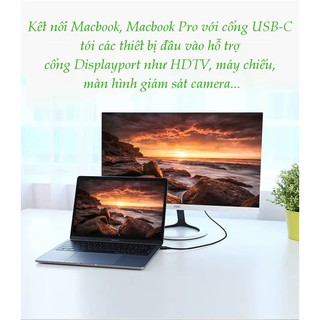 CÁP TYPE-C TO DISPLAYPORT UGREEN 50994