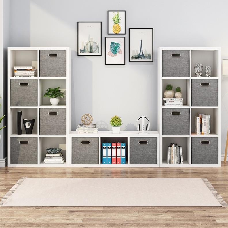Kệ gỗ tổ ong đa năng, kệ sách nhiều tầng trang trí giá rẻ, lắp ghép tiện dụng cho học sinh, sinh viên!