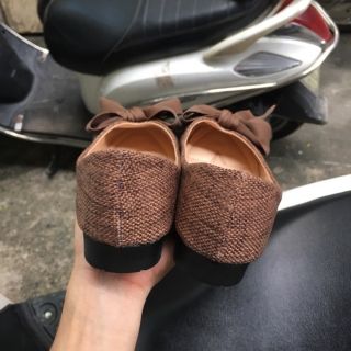 [XẢ KHO] GIÀY BỆT NƠ LỤA  CHẤT DẠ SIÊU XINH