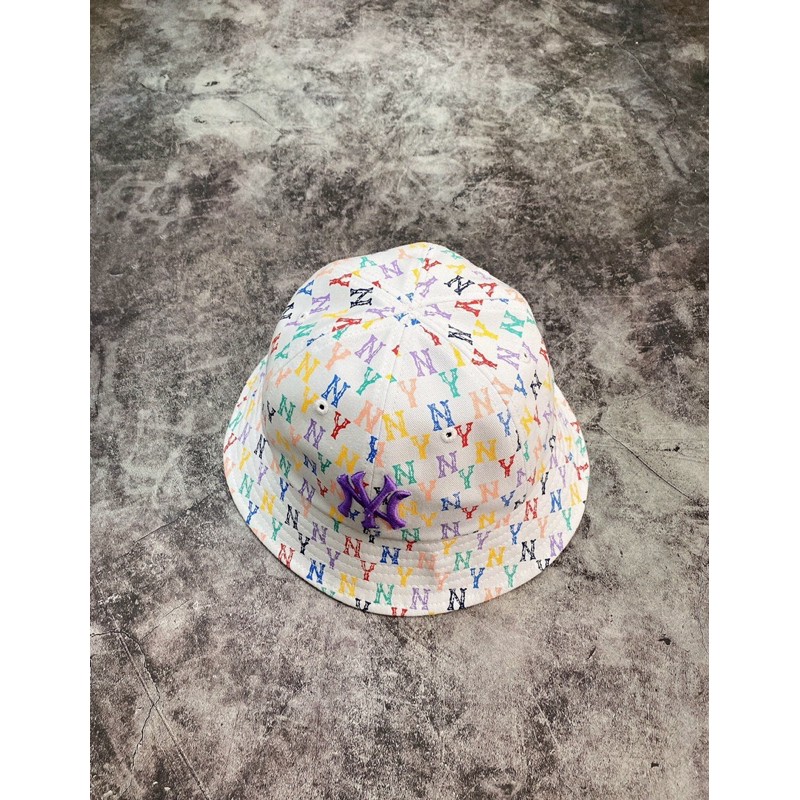 Mũ tròn thể thao nam Nữ , mũ bucket xuất xịn logo thêu N.Y