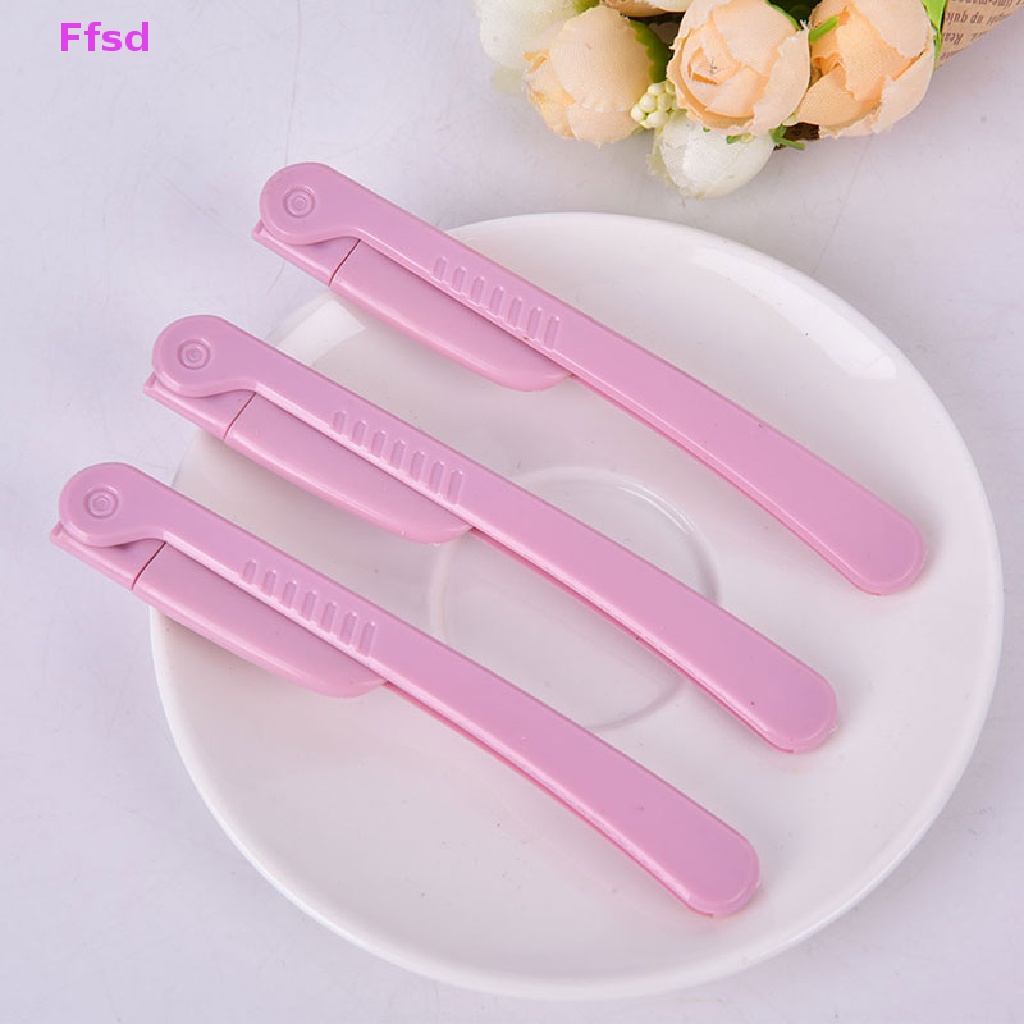 Bộ 3 Dao Cạo Lông Mày / Lông Mặt / Mắt Đa Năng