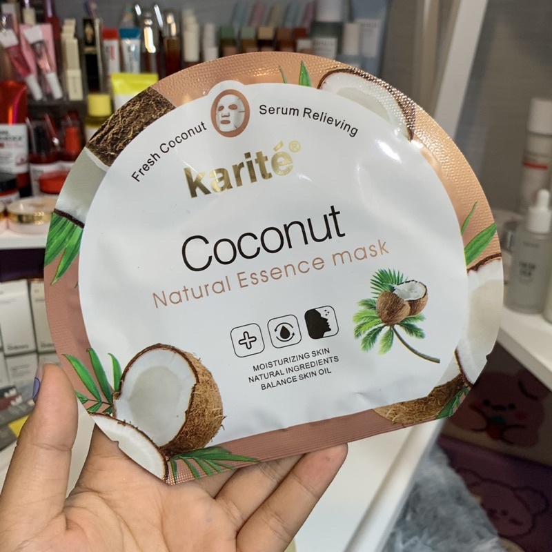 MẶT NẠ GIẤY DƯỠNG SÁNG CẤP ẨM MỊN DA KARITE 30ml | BigBuy360 - bigbuy360.vn