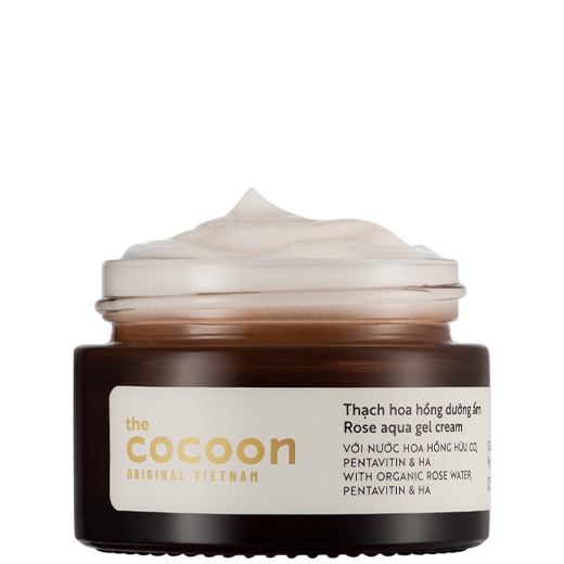 Thạch Hoa Hồng Cocoon Rose Aqua Gel Cream Hydrate & Nourish Skin Cấp Ẩm Dưỡng Da 30ml