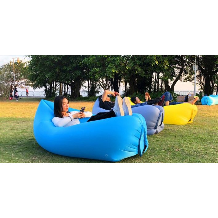 SOFA LƯỜI TÚI XẾP GỌN NHANH CHÓNG KHÔNG CẦN BƠM HƠI