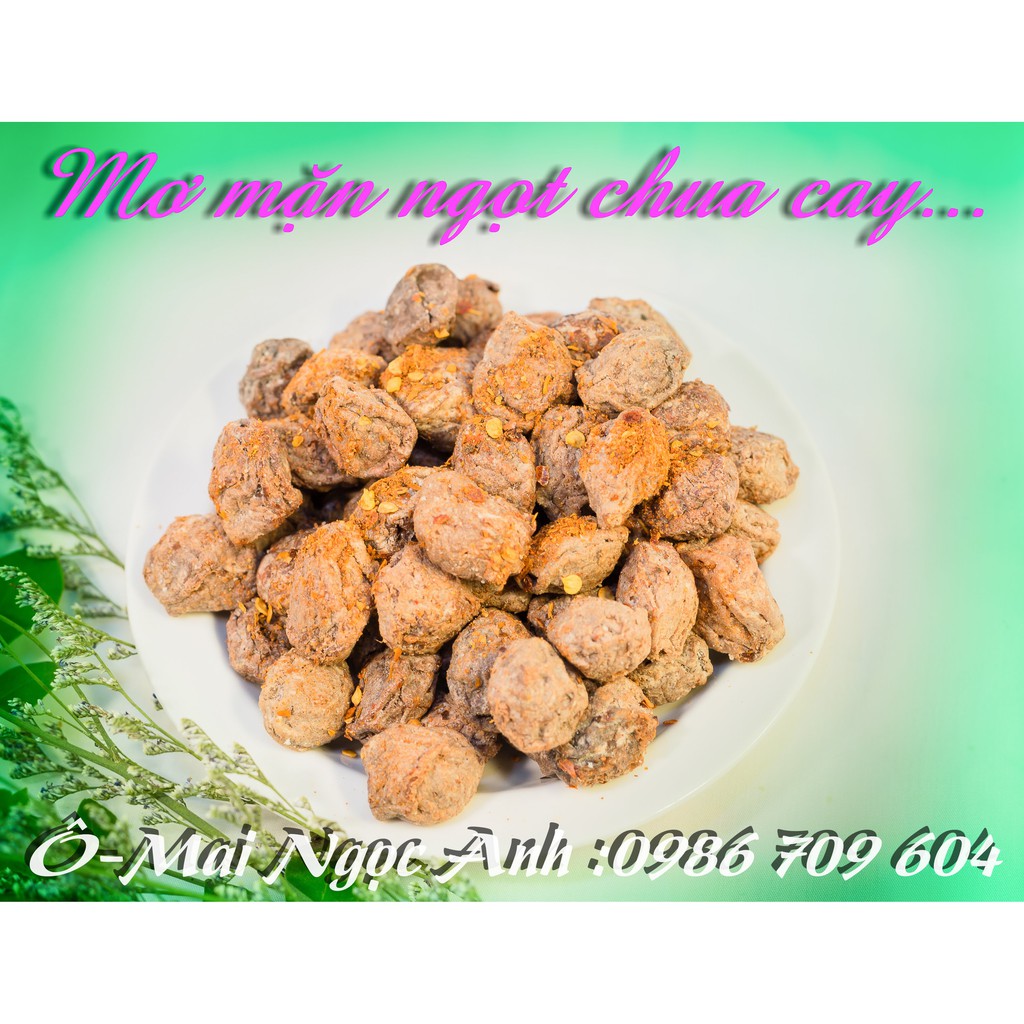 Ô Mai Mận Dẻo Không Hạt  Vị Chua Cay - 500g | BigBuy360 - bigbuy360.vn