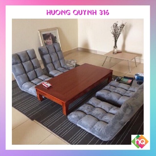 (HQ)Ghế Tựa Lưng Ngồi Bệt Tatami Tùy Chỉnh 5 Cấp Độ Có Nhiều Màu Hàng Có Sẵn