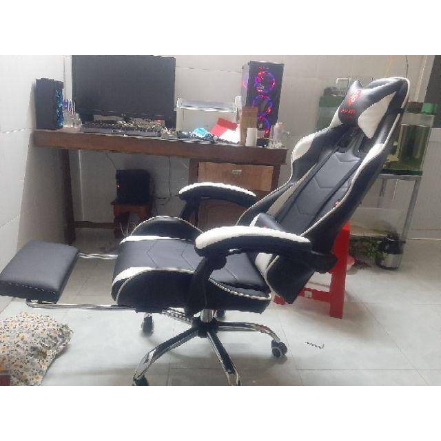 CHAIR19 Ghế livestream giá rẻ,ghế game cao cấp chân xoay ngã 135 độ Thái Lan Mẫu E0201 CÓ GÁC CHÂN | BigBuy360 - bigbuy360.vn