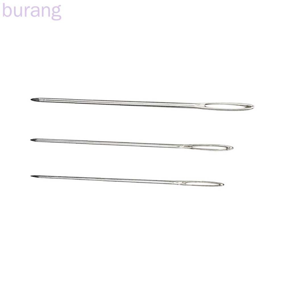 30pcs Cross-stitch Needles Embroidery Large Eye Sewing Needles Hand Sewing Tool with Threader