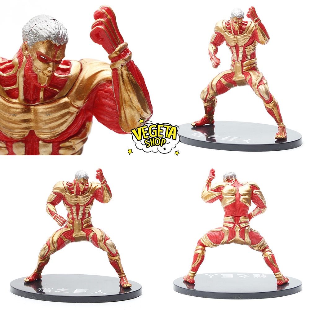 Mô hình Attack On Titan - Titan thiết giáp Amored Titan - Reiner Braun - Đại chiến Titan - Fullbox - 16cm