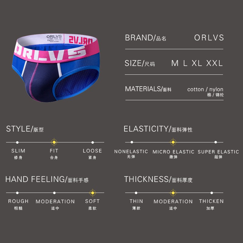 Quần Lót Lưới Thoáng Khí Gợi Cảm Cho Nam Or155