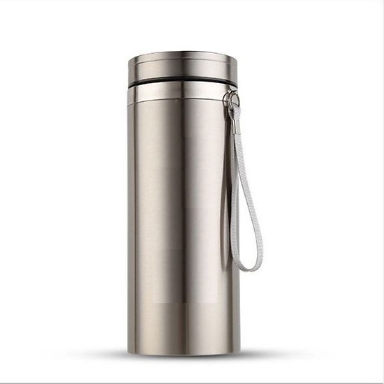 Bình Giữ Nhiệt 1200ml INOX 304 DÀY KÈM LƯỚI LỌC VÀ DÂY ĐEO