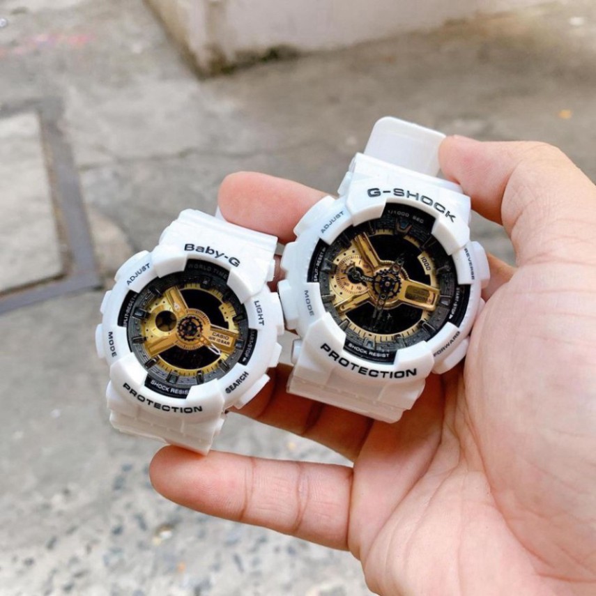 (Thẻ bảo hành 12 tháng) Đồng hồ thể thao nam Gshock GA110 Black - Đồng.hồ.g.shock