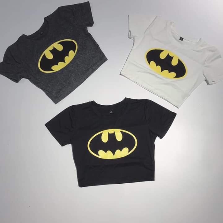 Áo croptop ôm body siêu nhân và bí ngô cực xinh