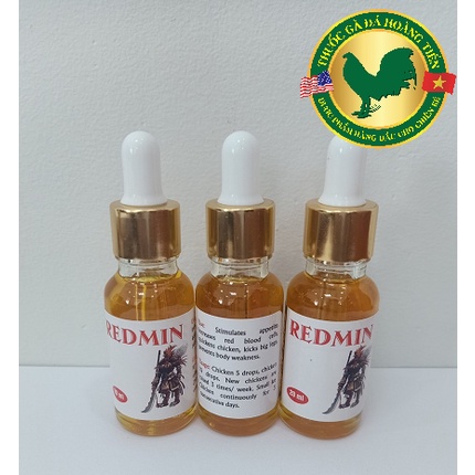 REDMIN VÀNG CAO CẤP HÀNG NHẬP CHAI 20ML - BỔ SUNG TINH CHẤT NHÂN SÂM.