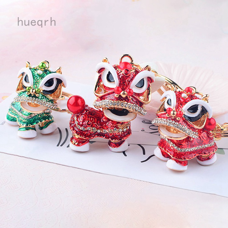 Móc khóa hình chú lân phong cách Trung Hoa
