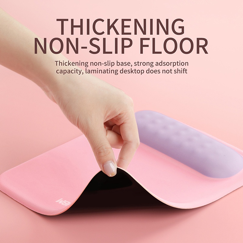 Đệm Lót Chuột Bằng Gel Silicone Siêu Mềm Chống Trượt Thoải Mái