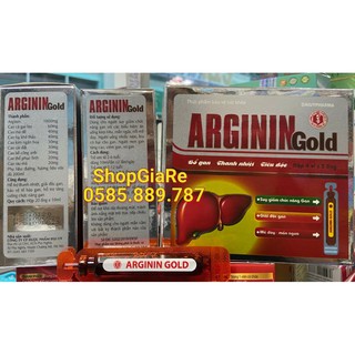 Arginin gold bổ gan, mát gan, lợi mật, tăng cường chức năng gan