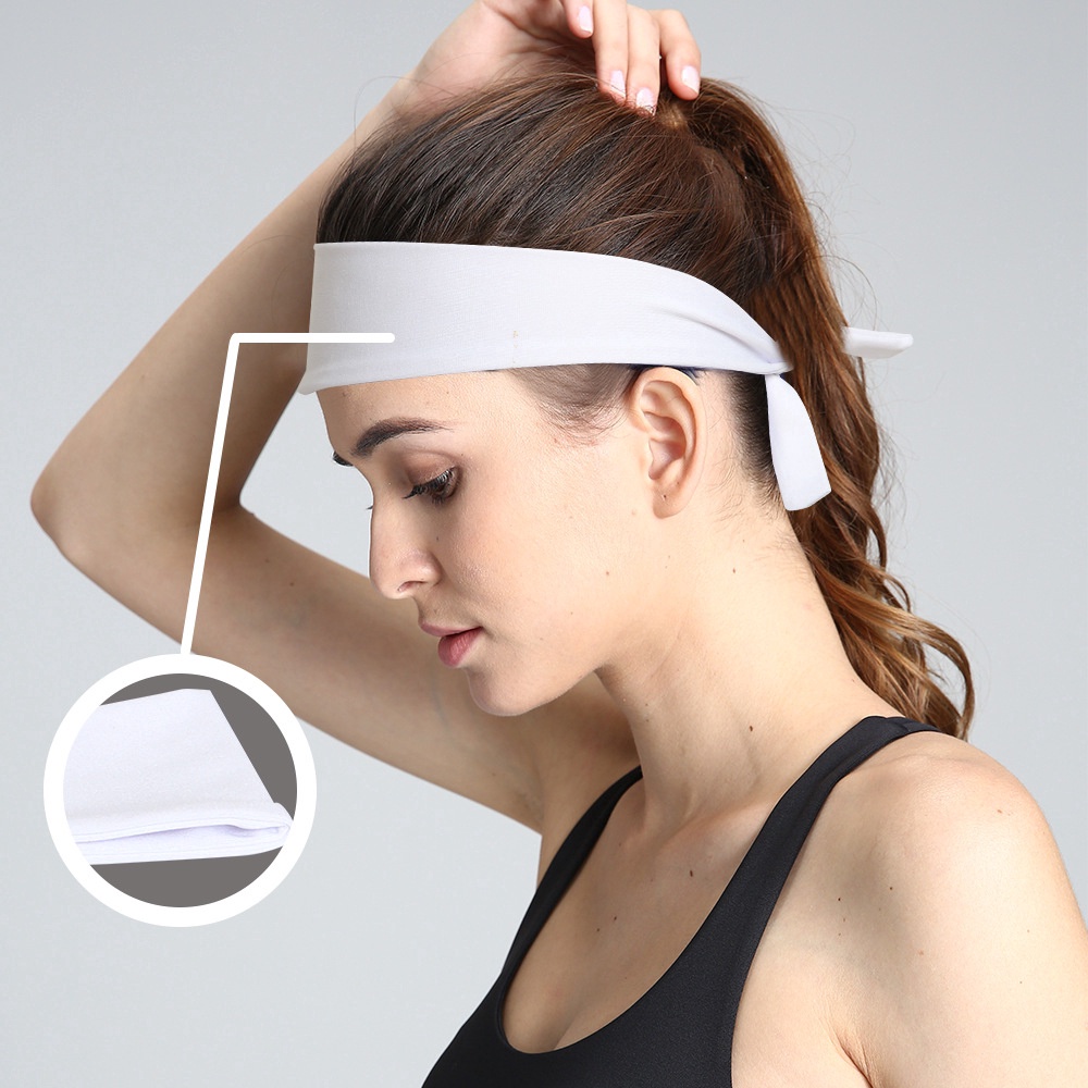 Băng Đô Cài Tóc Co Giãn Thoáng Khí Màu Sắc Trơn Phong Cách Cướp Biển / Thể Thao / Tennis