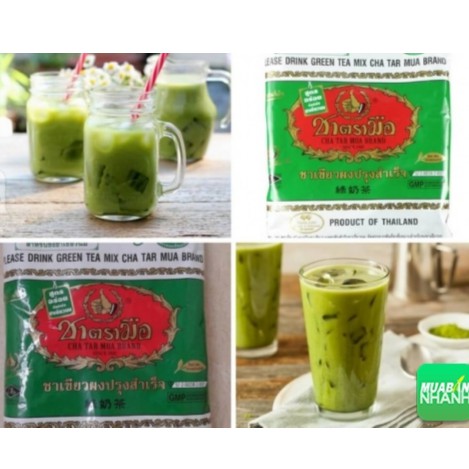 Trà Xanh thái 200g Hàng Chuẩn Thái Lan Date tháng 11/2023
