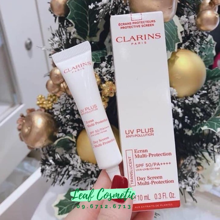 [ Mini 3ml_10ml ] KEM CHỐNG NẮNG CLARINS UV PLUS SPF 50 /PA++++