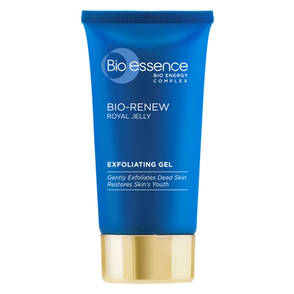 GEL TẨY TẾ BÀO CHẾT CHIẾT XUẤT SỮA ONG CHÚA BIO ESSENCE BIO-RENEW ROYAL JELLY EXFOLIATING GEL 60G CHÍNH HÃNG - 9871