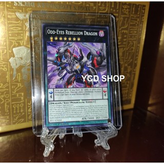 Thẻ bài yugioh chính hãng Odd-Eyes Rebellion Dragon – Starfoil