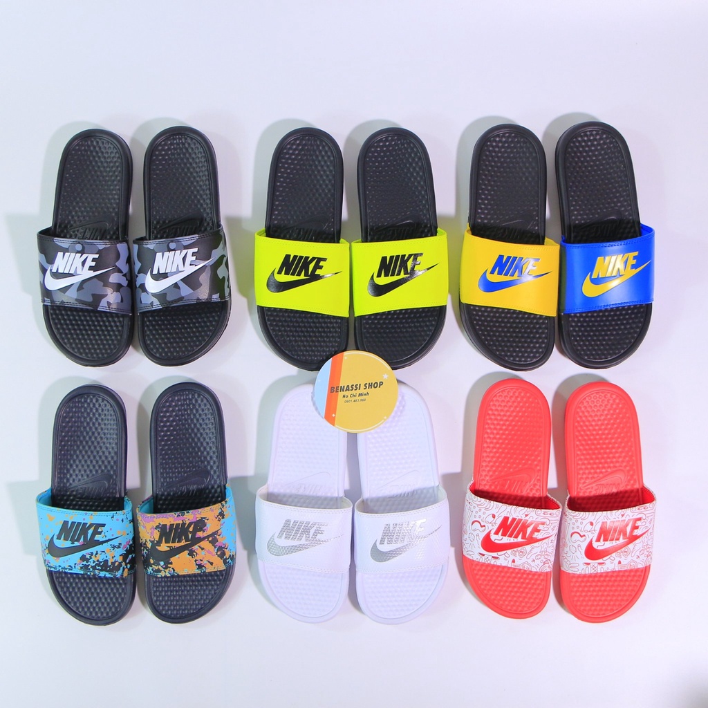 Dép nữ, nam nike-nk nhiều màu quai ngang