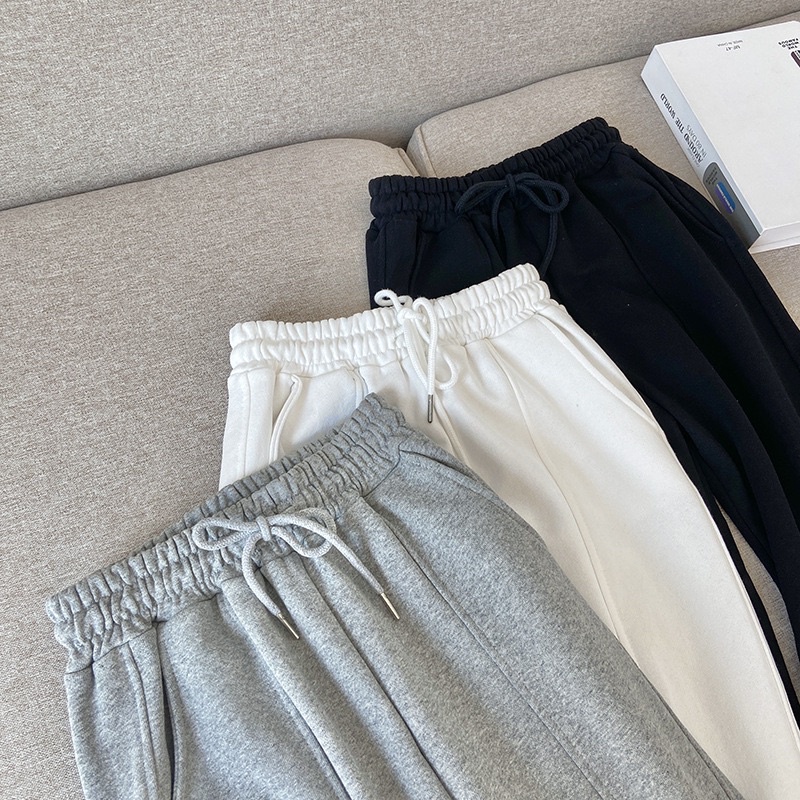Quần Jogger Gân Nỉ Da Cá Mẫu Mới