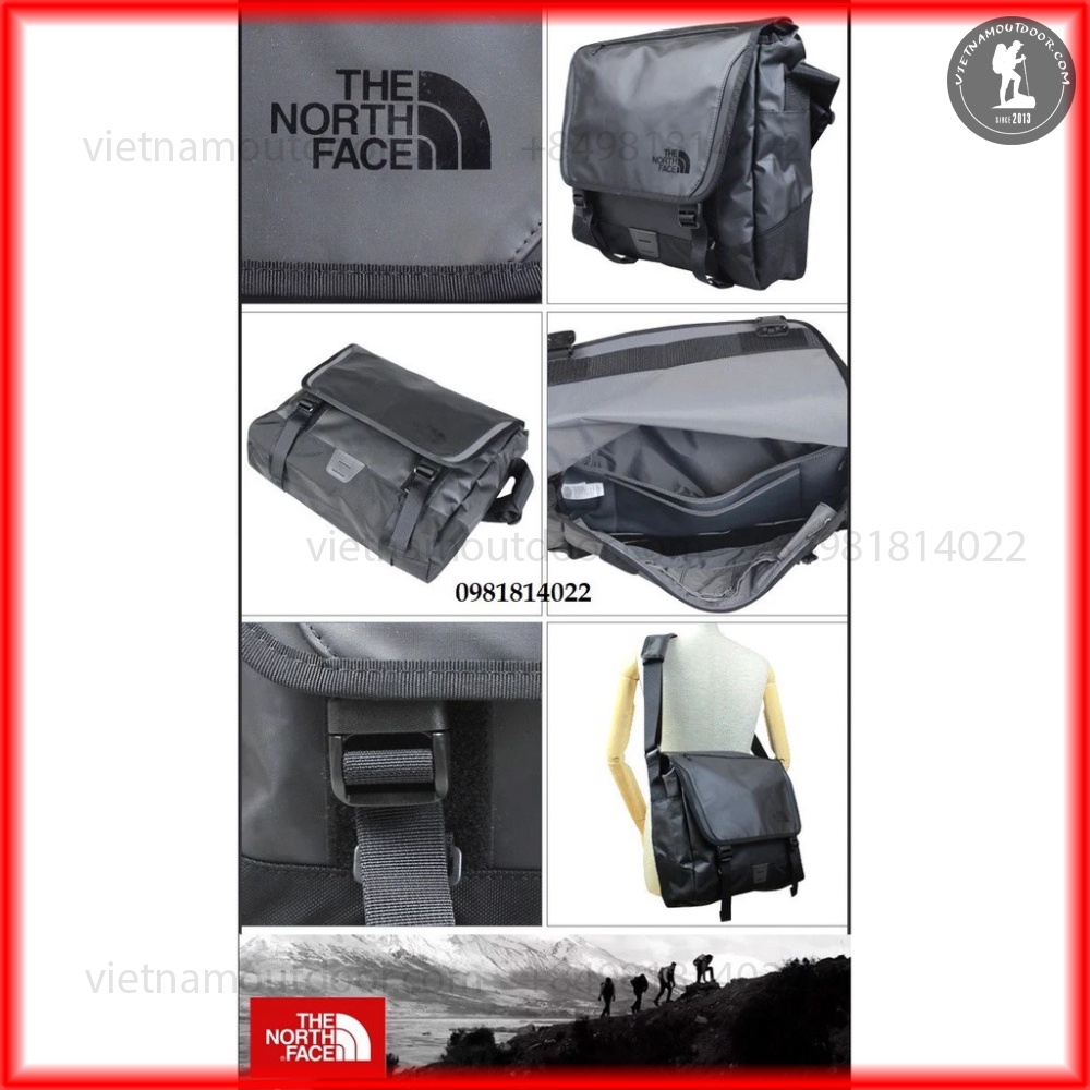 Túi cặp đeo chéo laptop The North Face Base Camp Messenger Bag 💥 CAO CẤP💥 đựng laptop 14, 15 inch