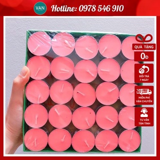 Nến Tealight Màu hồng - hộp 100 viên