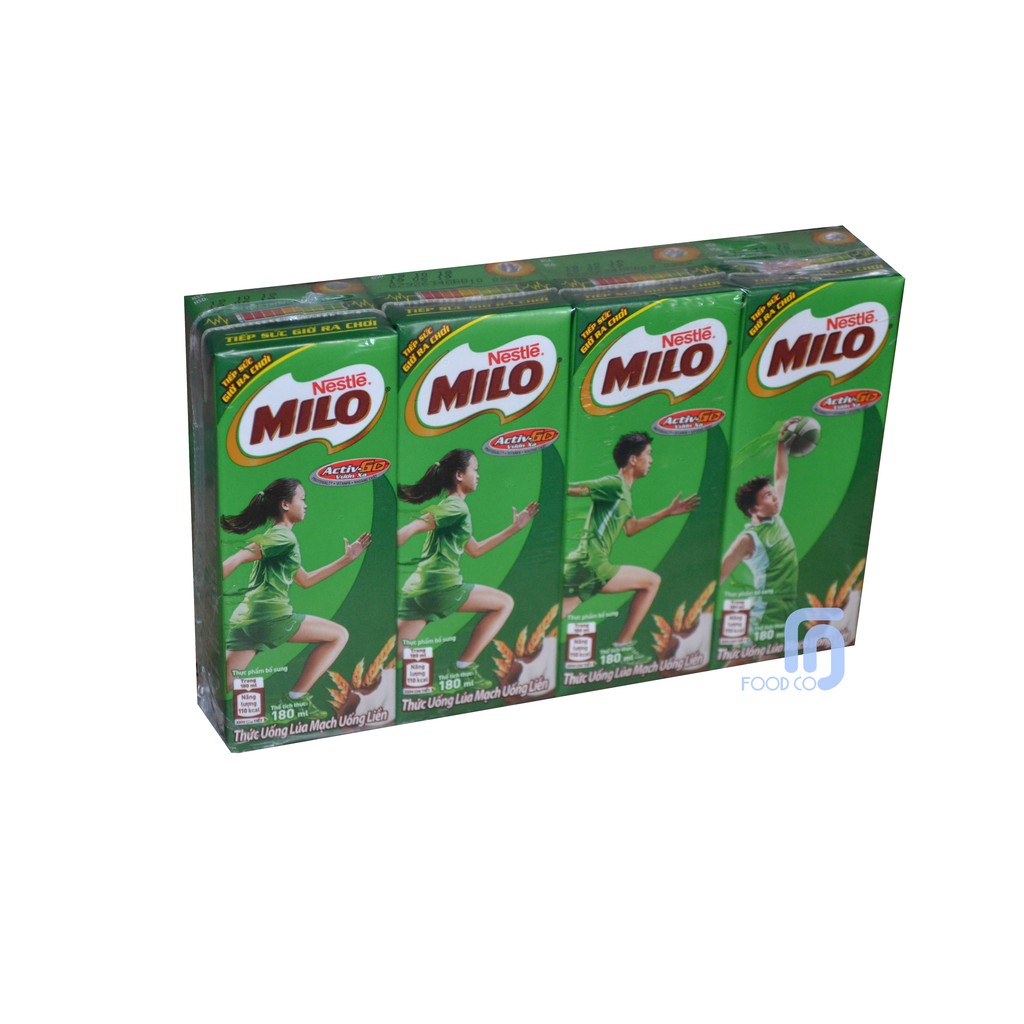 Thức Uống Lúa Mạch Milo Hộp 180ml Thùng 48 Hộp | BigBuy360 - bigbuy360.vn