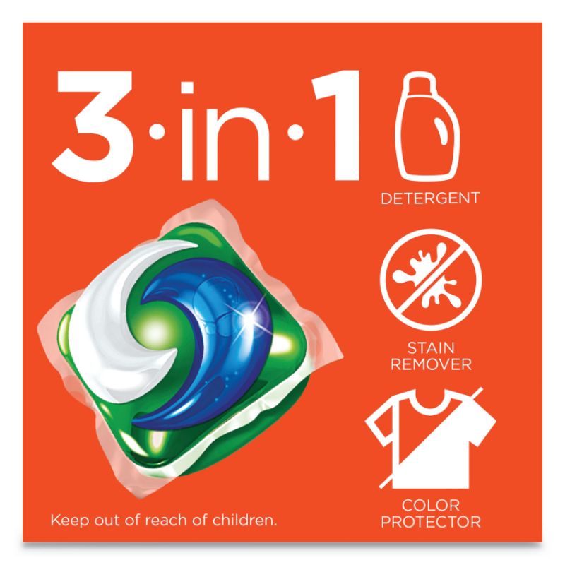 Viên giặt Tide pods 3in1 của Mỹ bịch 42 viên 967g