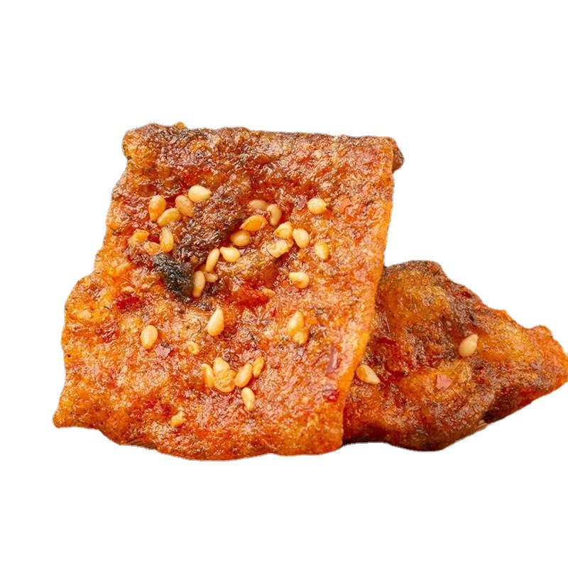 Da cá tẩm mè cay ngon 1 gói 30g đồ ăn vặt Sài Gòn vừa ngon vừa rẻ | Dacheng Food