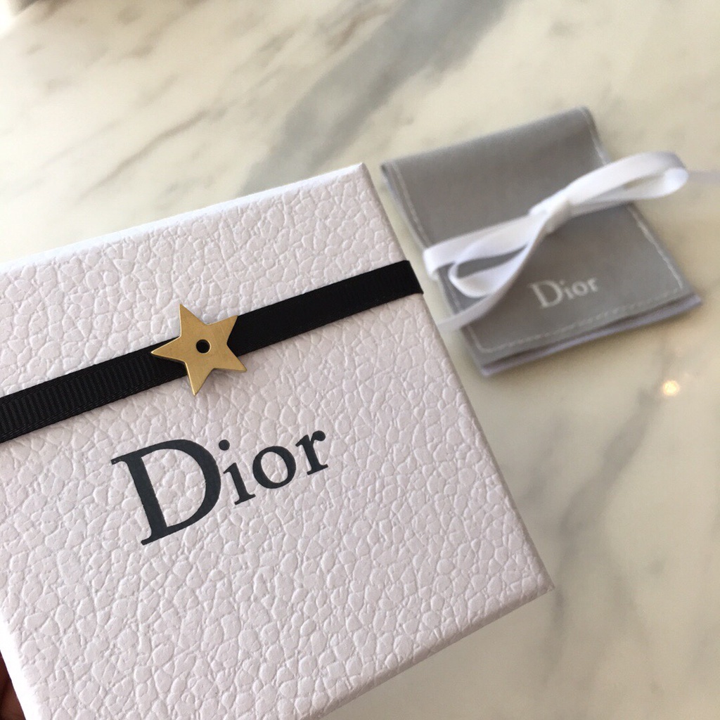 Vòng cổ choker bằng đồng thau hình ngôi sao 5 cánh/ chữ JADior thời trang đơn giản cổ điển