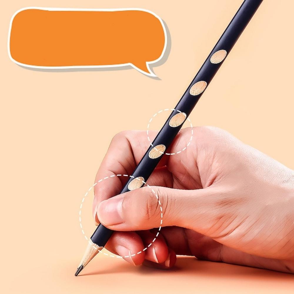 Bút chì 2B dạng khoét ô Pison giúp định hình chuẩn tư thế cầm bút cho bé