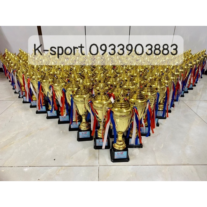 Cúp lưu niệm thể thao làm đẹp nail spa thẩm mỹ cup bongda TỔNG KHO SỈ LẺ GIÁ RẺ K-sport